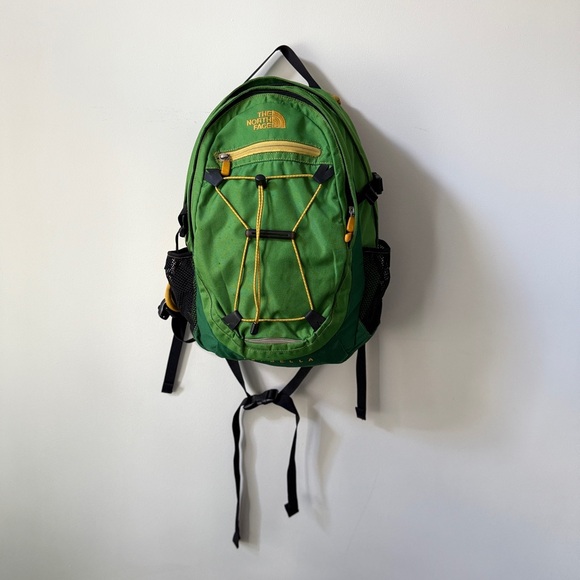 The North Face Green and Yellow Men's Backpack - Picture 1 of 10